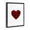 Stupell Industries Heart of Roses Bouquet Floating Frame, design by Christine Simpson Art